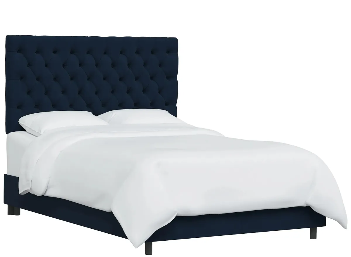 Queensbury Bed in Velvet Ink by Skyline