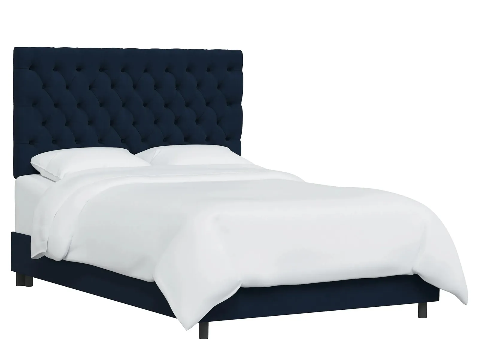 Queensbury Bed in Velvet Ink by Skyline