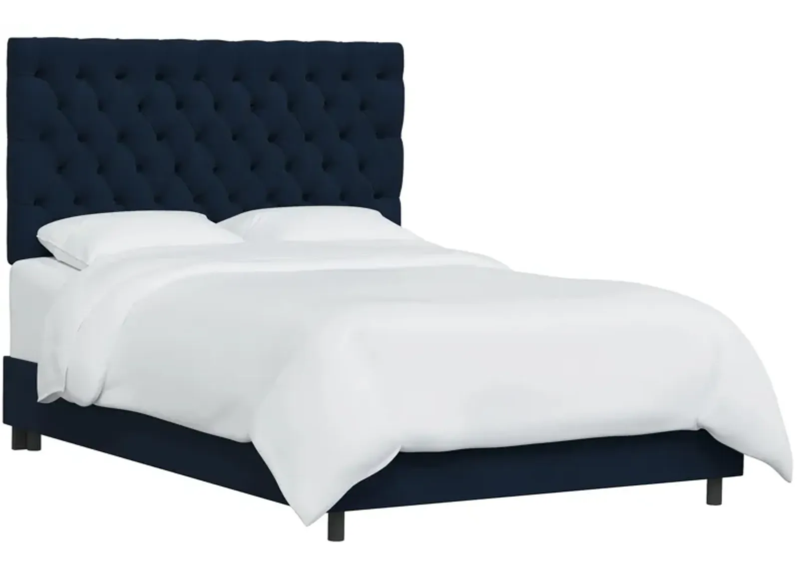 Queensbury Bed in Velvet Ink by Skyline