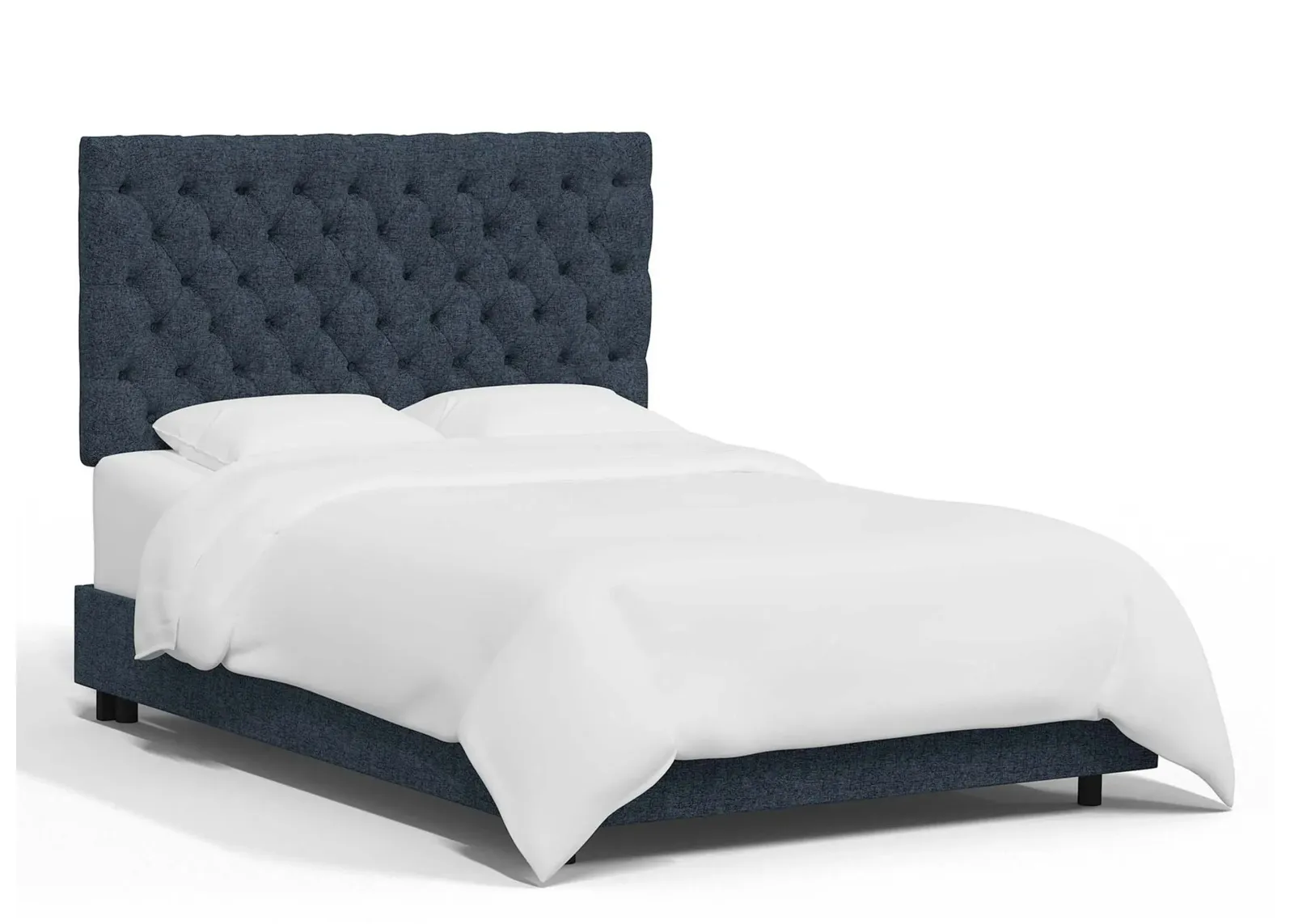 Queensbury Bed in Zuma Navy by Skyline