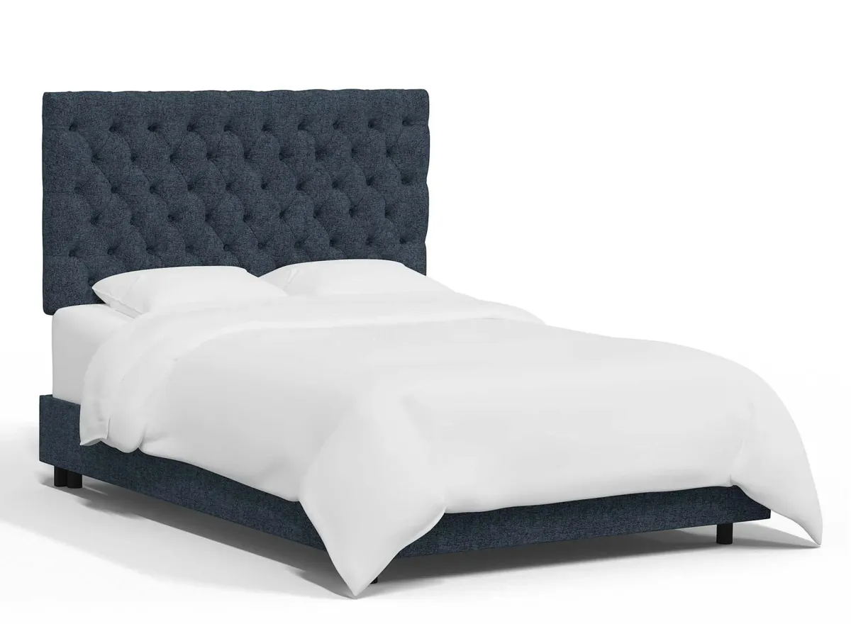 Queensbury Bed in Zuma Navy by Skyline