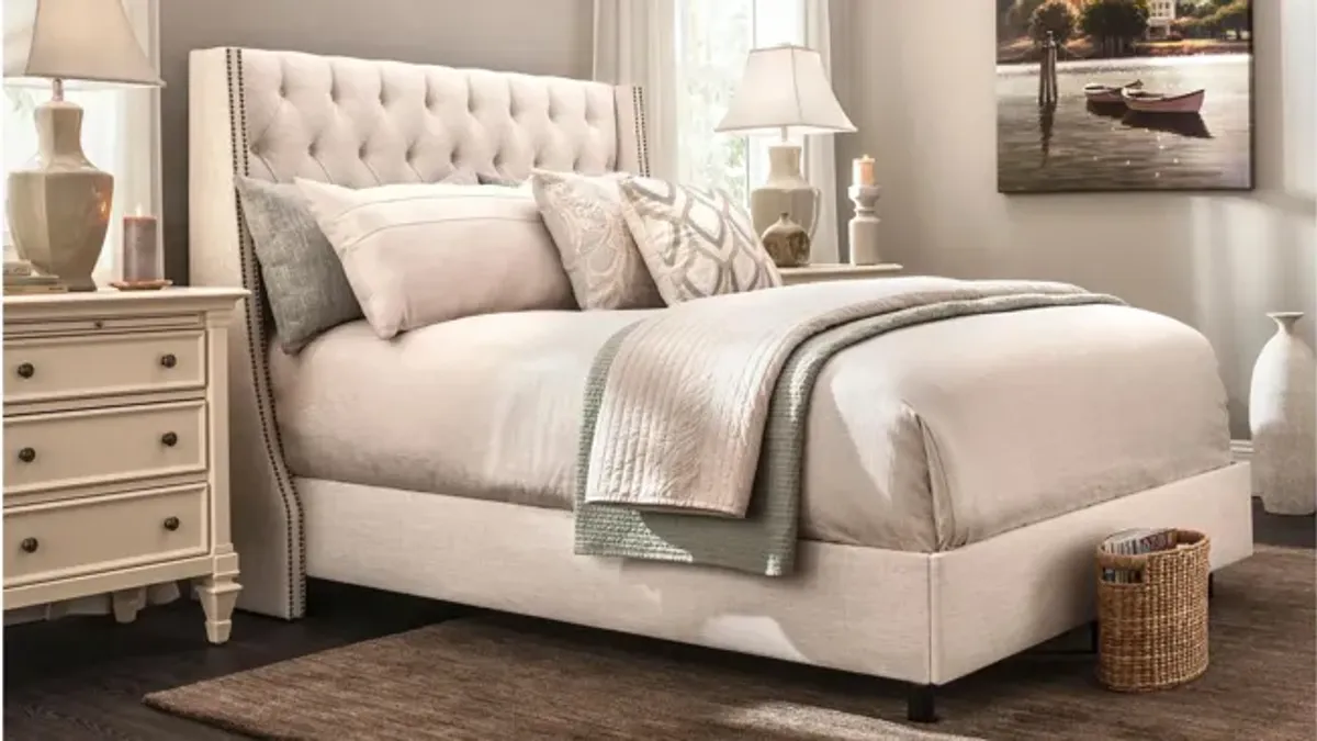 Sheridan Wingback Bed