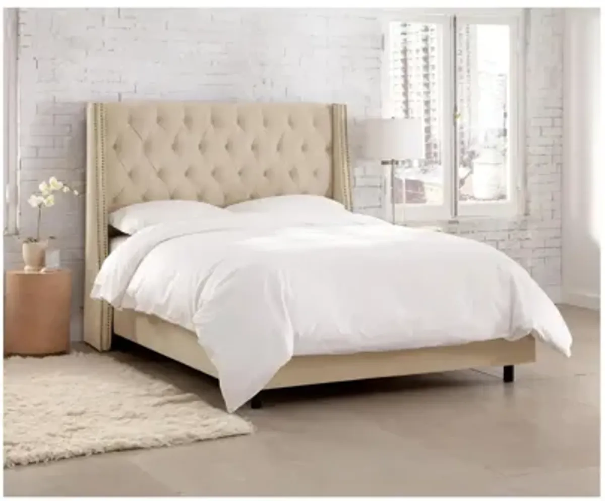 Sheridan Wingback Bed