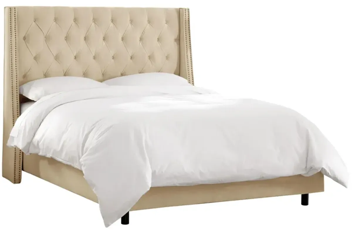 Sheridan Wingback Bed