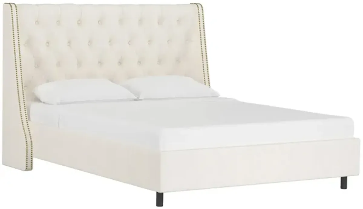 Sheridan Wingback Platform Bed