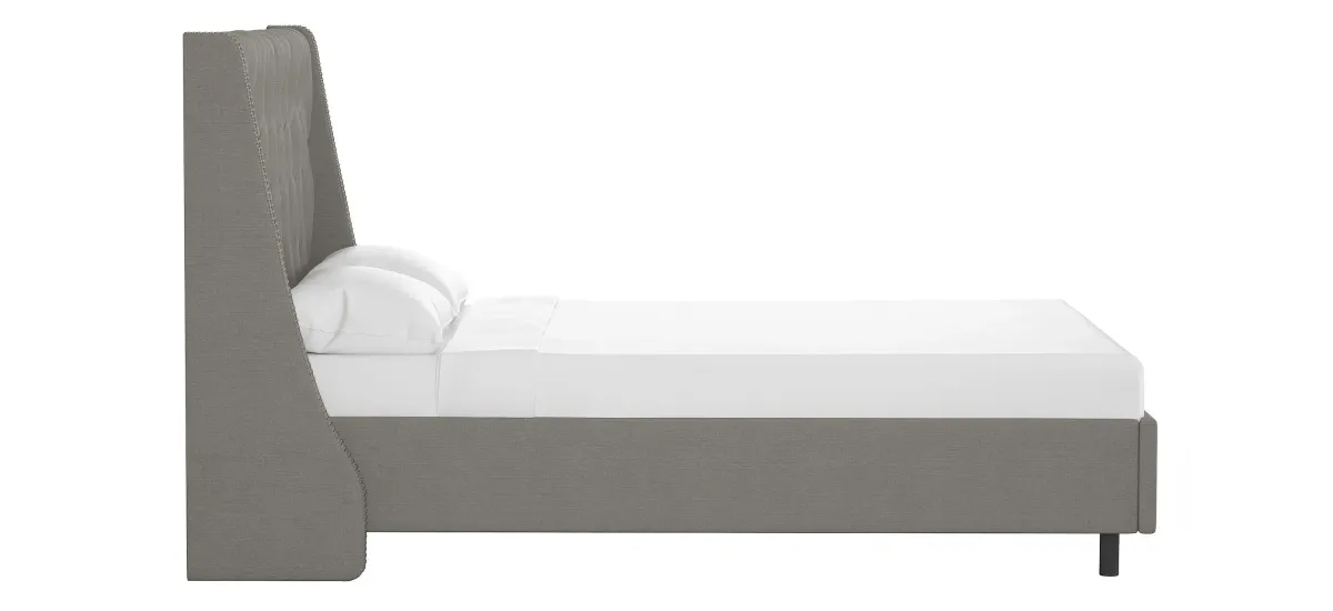 Sheridan Wingback Platform Bed