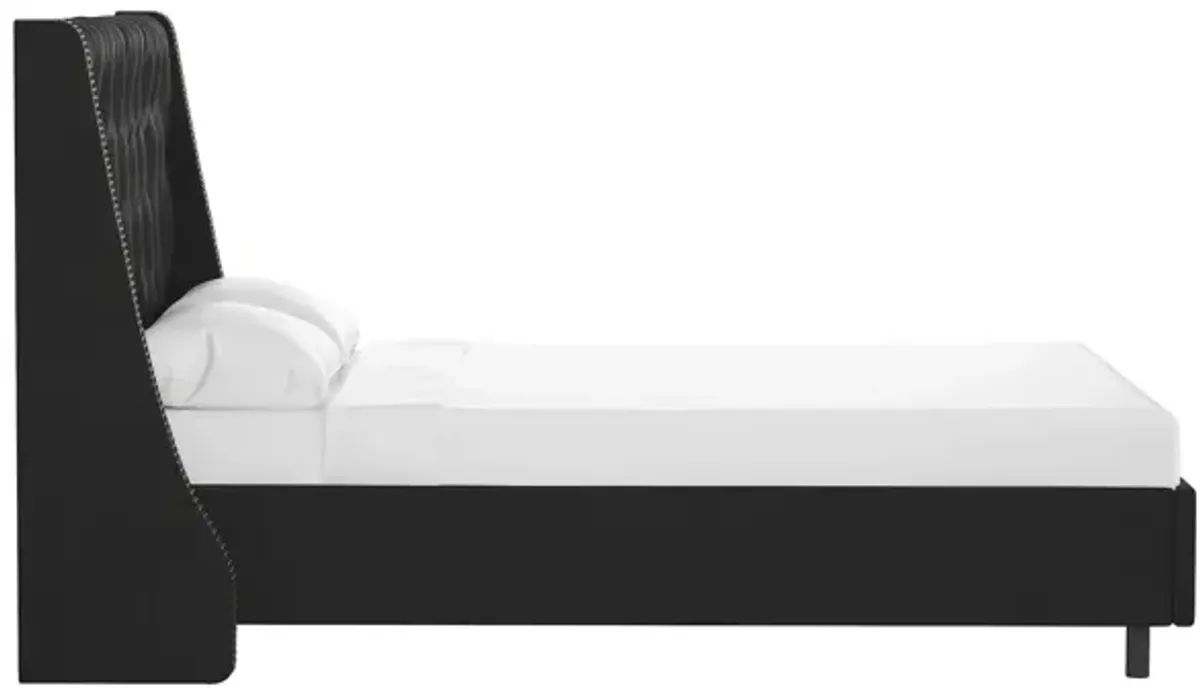 Sheridan Wingback Platform Bed