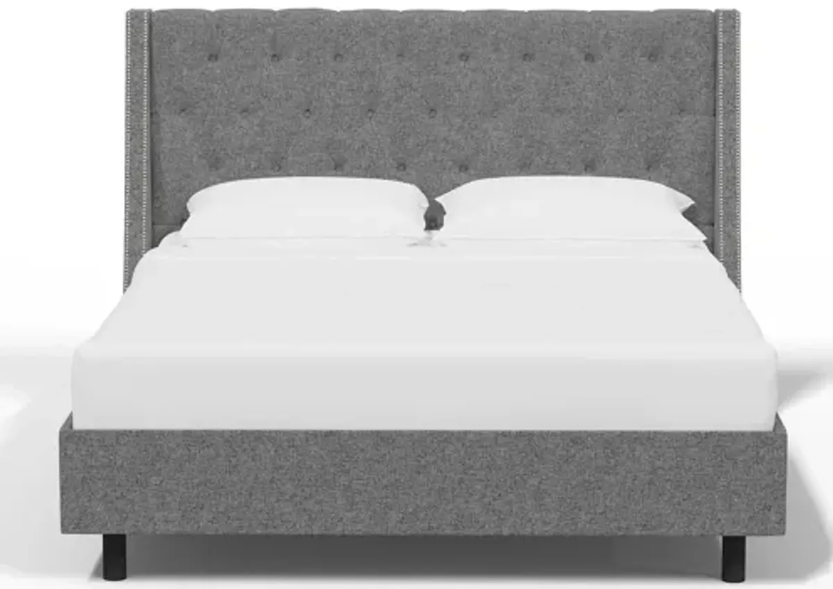 Sheridan Wingback Platform Bed
