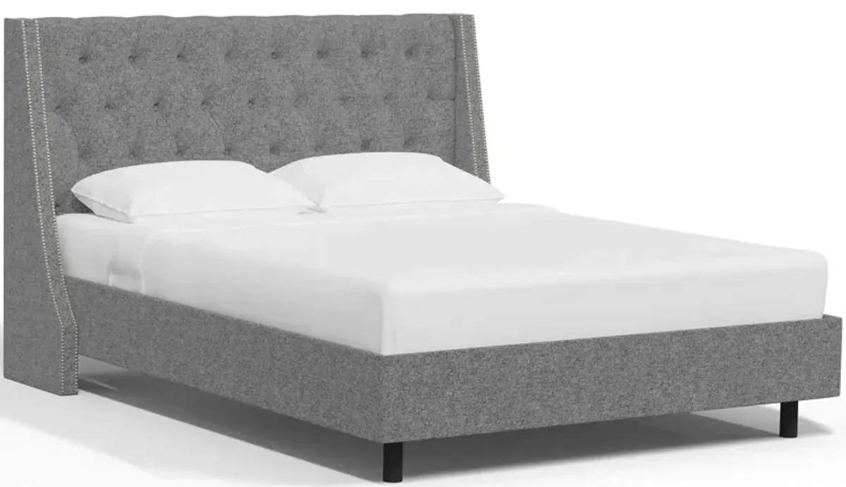Sheridan Wingback Platform Bed