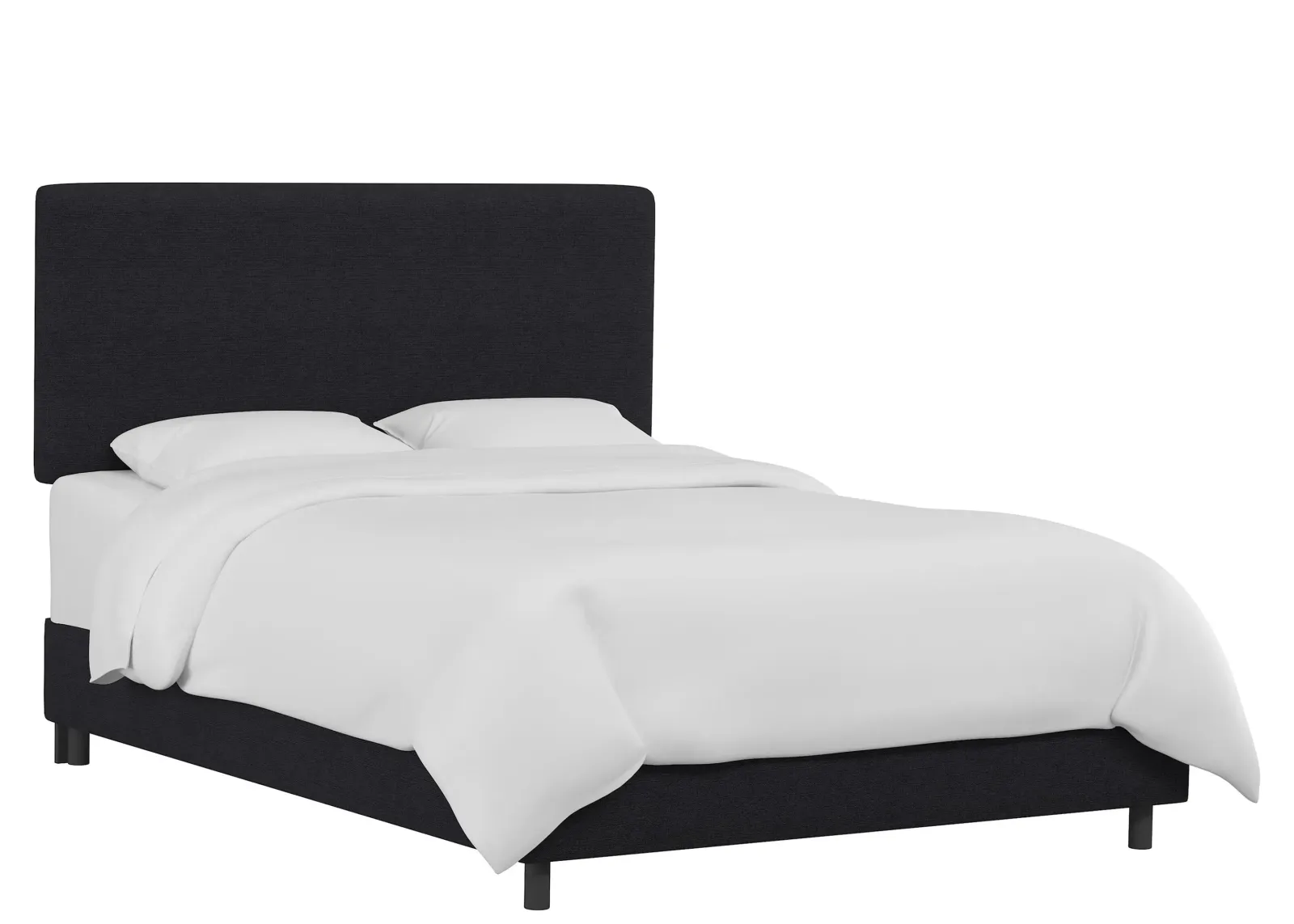 Valerie Bed in Linen Black by Skyline