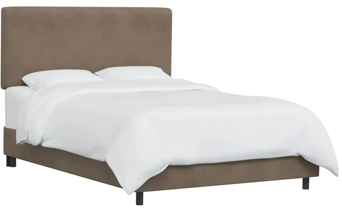 Valerie Bed in Velvet Cocoa by Skyline