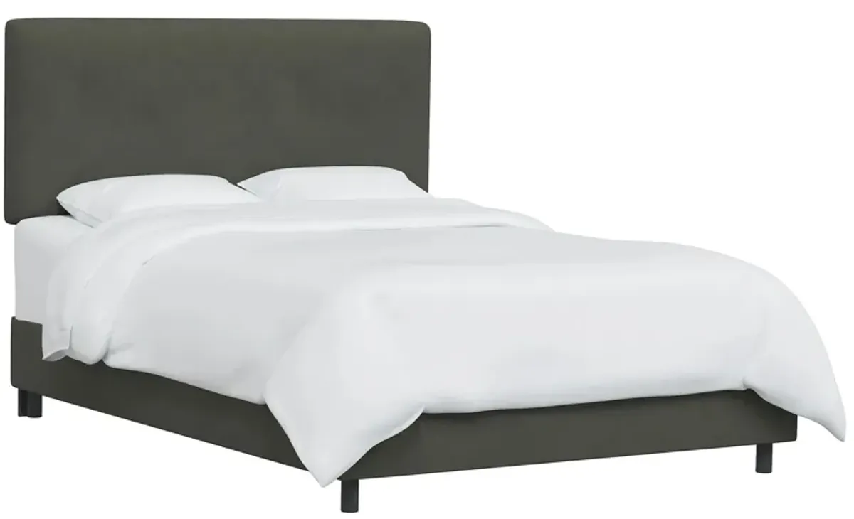 Valerie Bed in Velvet Pewter by Skyline