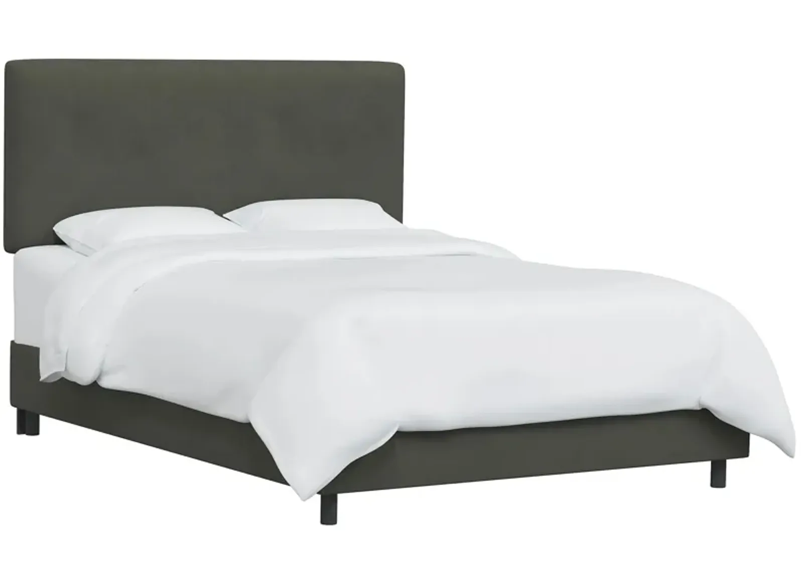 Valerie Bed in Velvet Pewter by Skyline