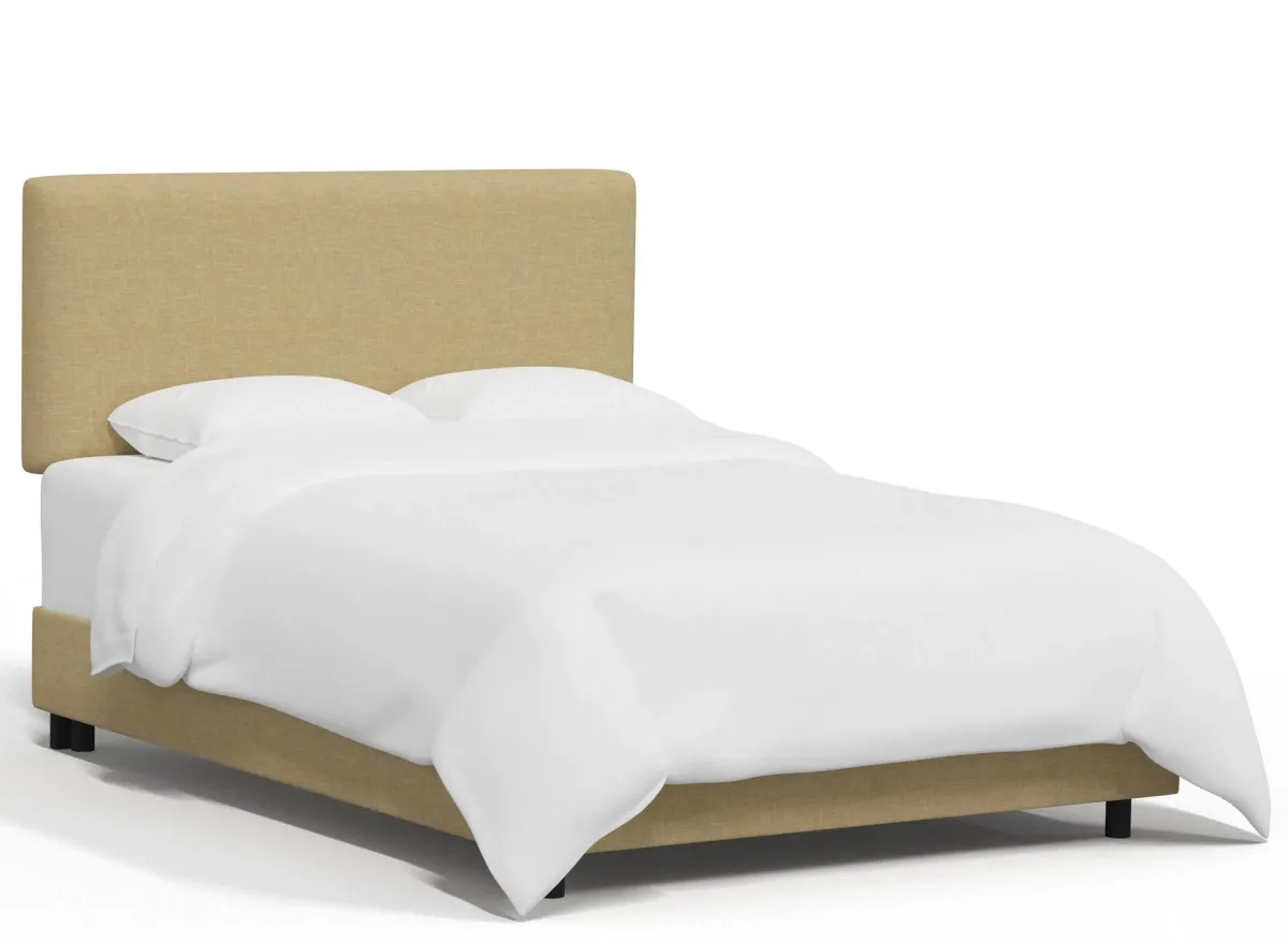 Valerie Bed in Linen Sandstone by Skyline