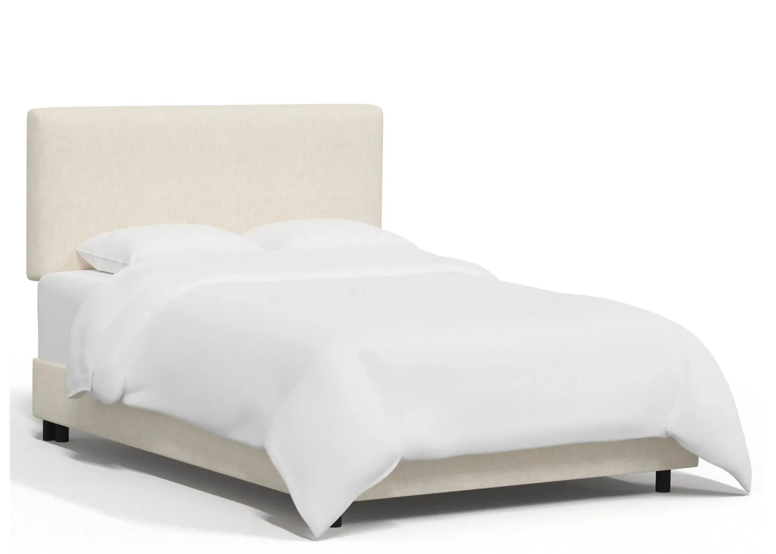 Valerie Bed in Linen Talc by Skyline