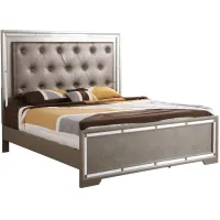 Alana Panel Bed in Champagne by Glory Furniture