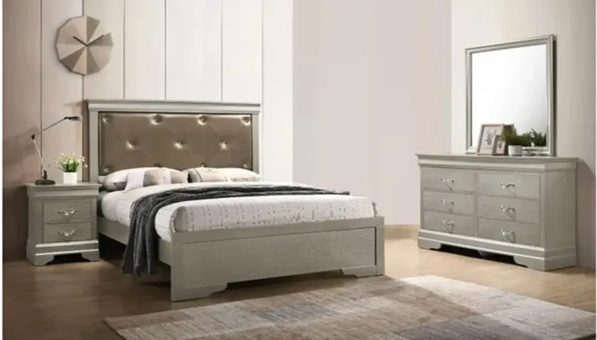 Lorana Panel Bed