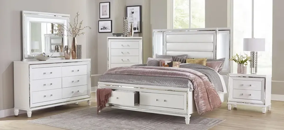 Selena Platform Storage Bed