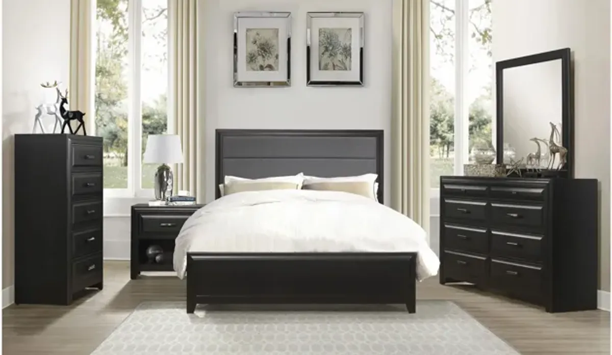 Sandpoint Upholstered Panel Bed