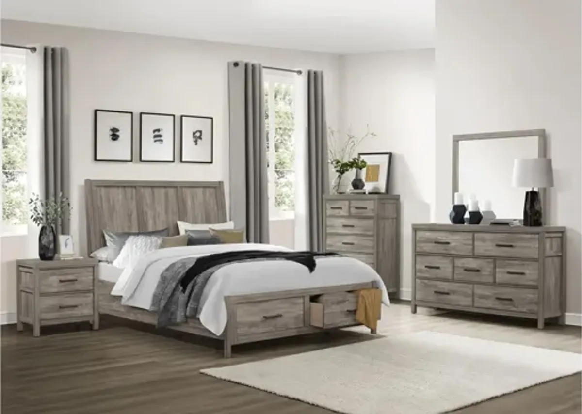 Fontaine Platform Storage Bed