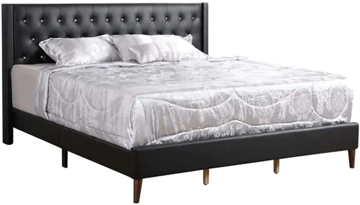 Bergen Upholstered Panel Bed