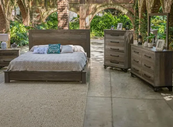 Loft Brown King Headboard