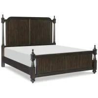 Verano Poster Bed in Driftwood Charcoal by Homelegance