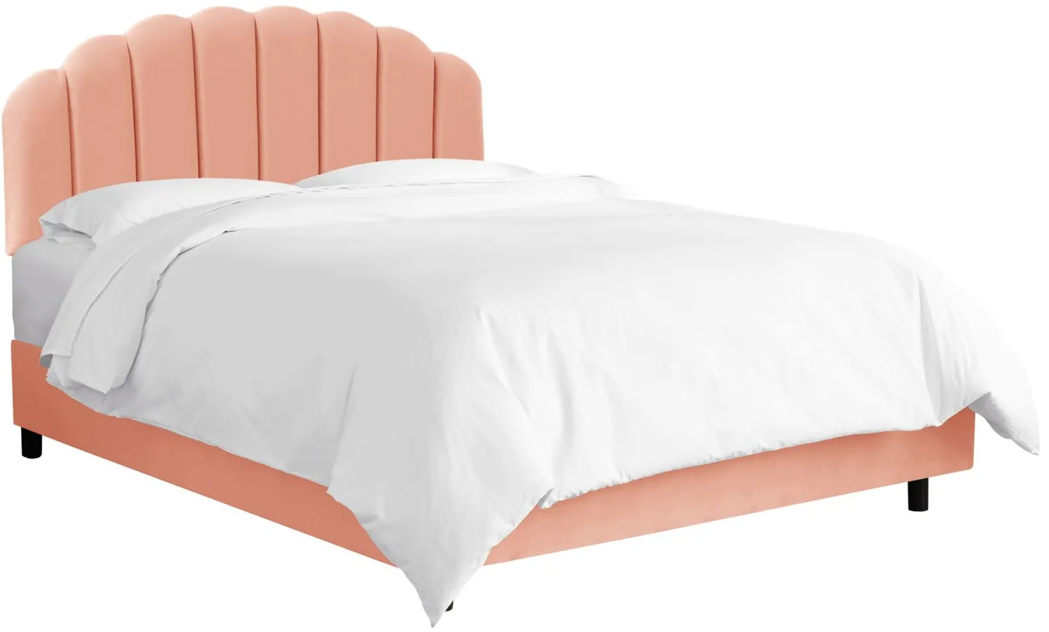 Tanner Bed in Velvet Blush by Skyline