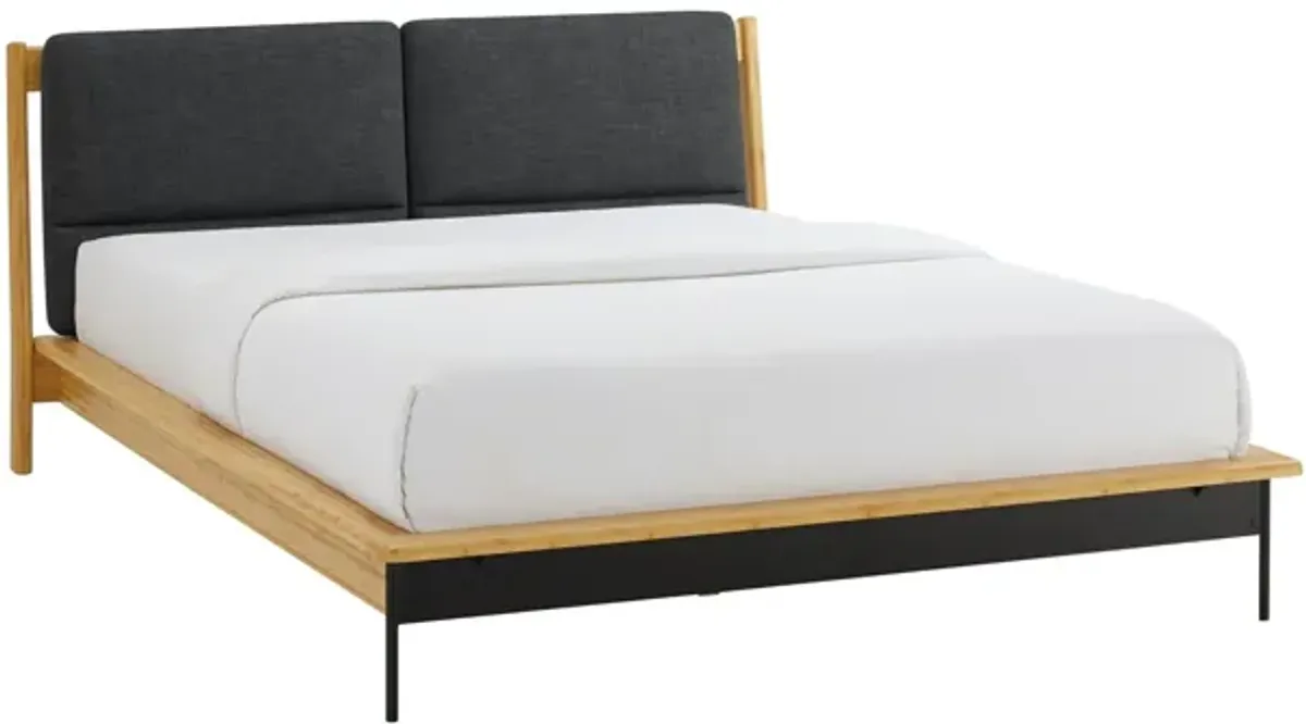 Santa Cruz Platform Bed in Wheat by Greenington