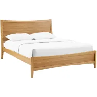 Eco Ridge Willow Platform Bed in Caramelized by Greenington