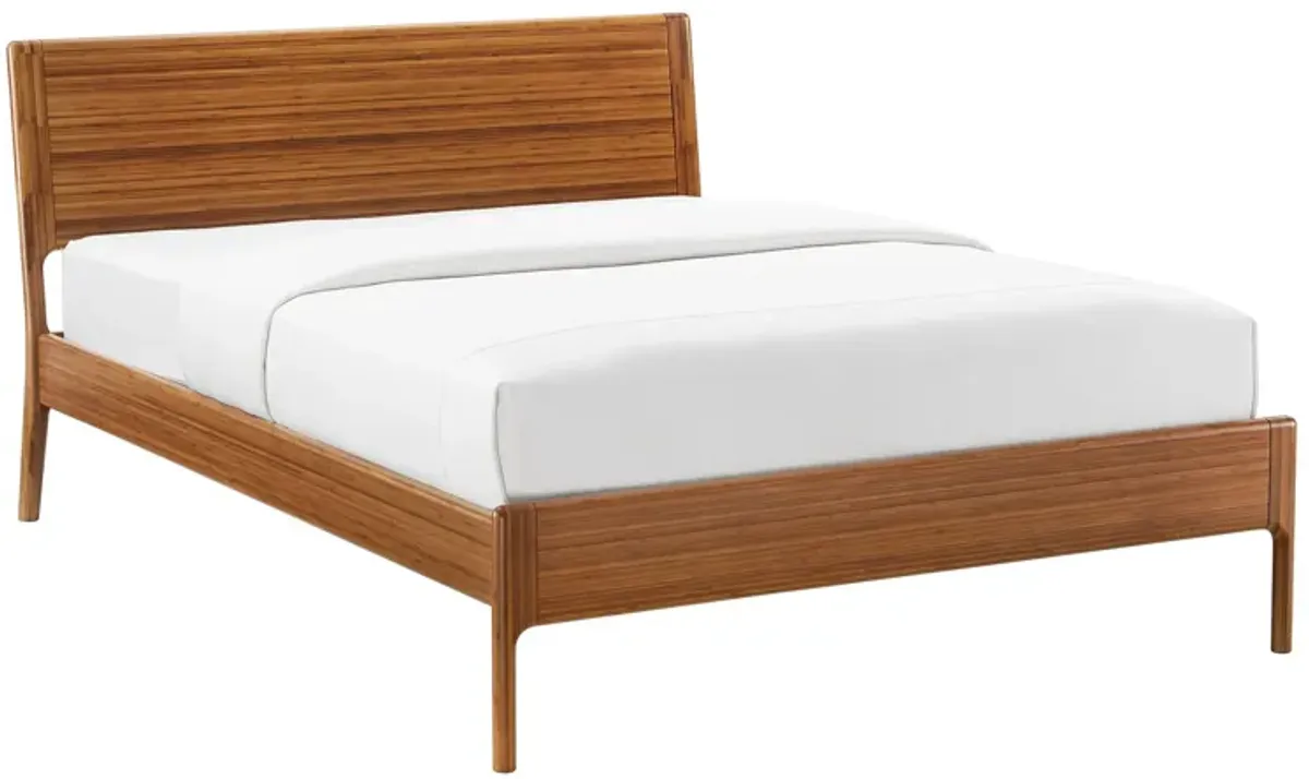 Ventura Platform Bed in Amber by Greenington