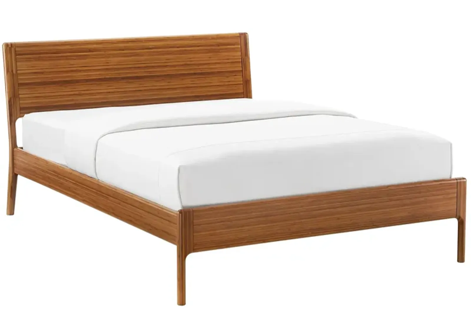 Ventura Platform Bed in Amber by Greenington