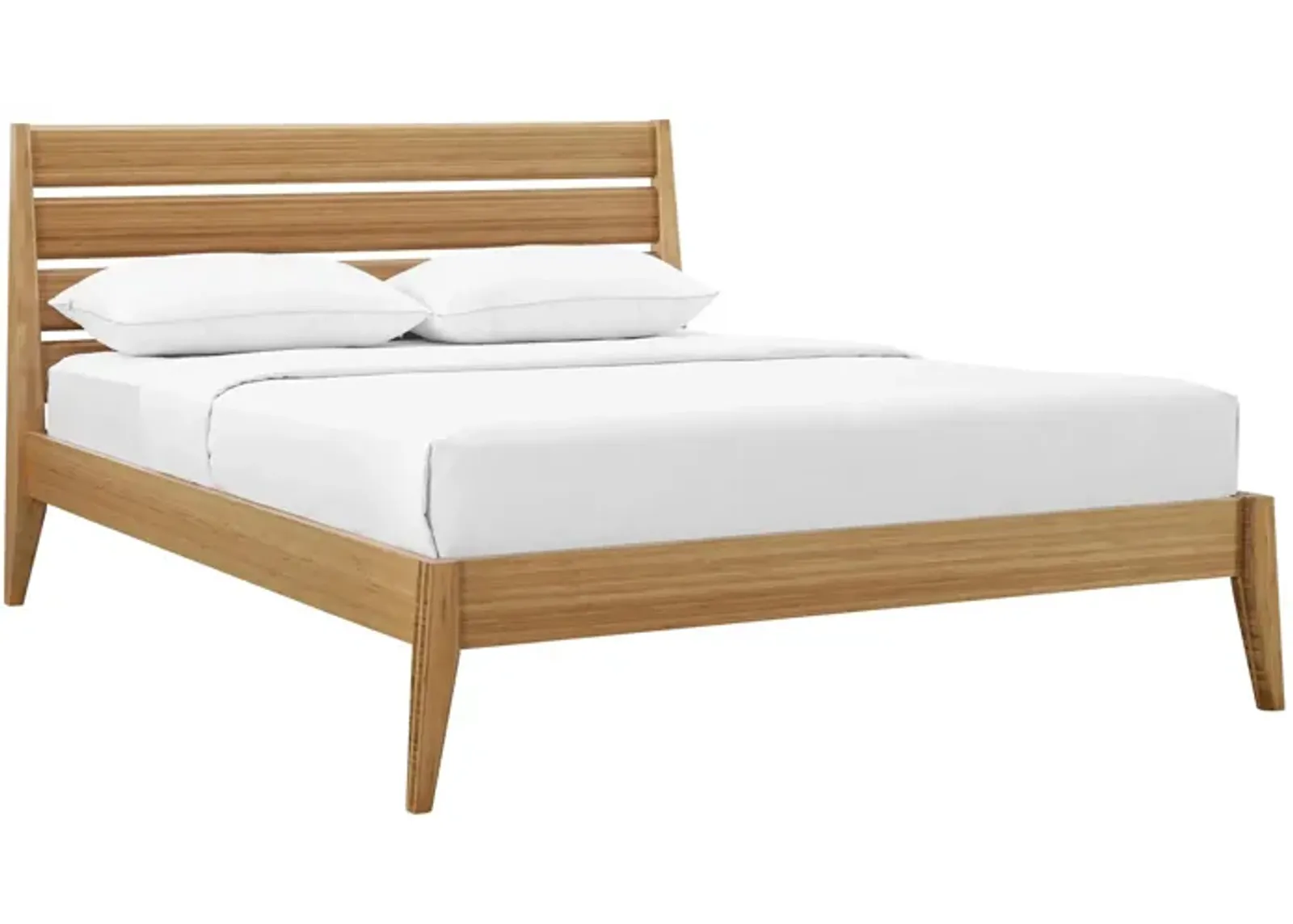 Sienna Lane Eastern King Platform Bed in Caramelized by Greenington