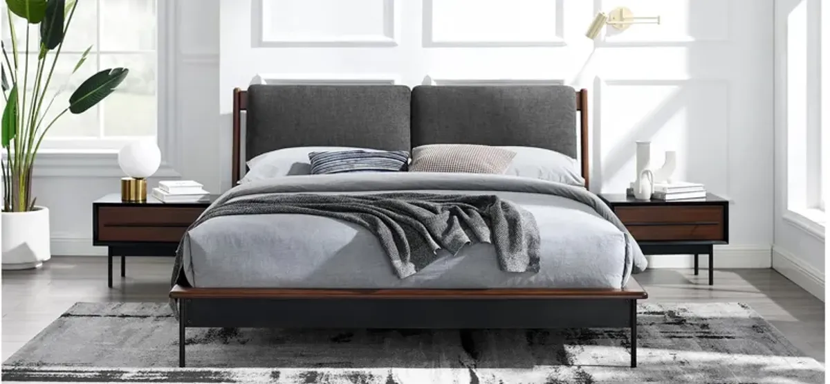 Park Avenue Fabric Platform Bed