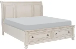 Wire-Brushed White color