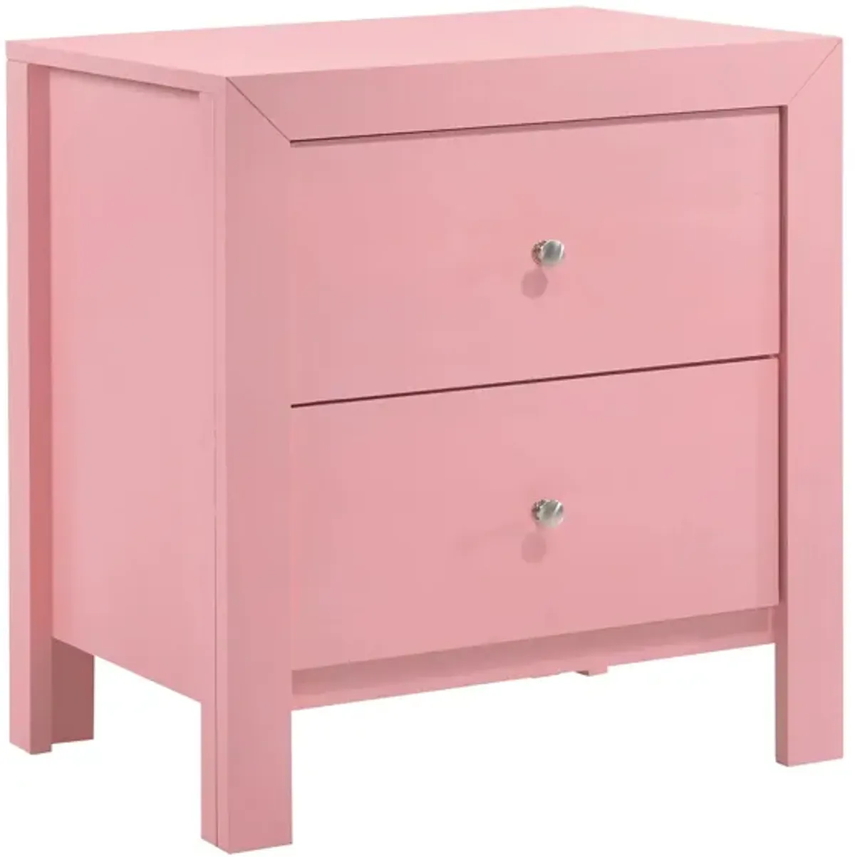 Burlington Nightstand in Pink by Glory Furniture