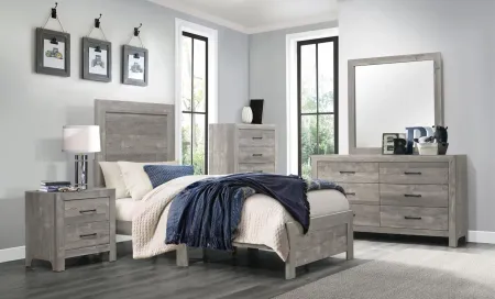 Bijou Bed in Gray by Homelegance