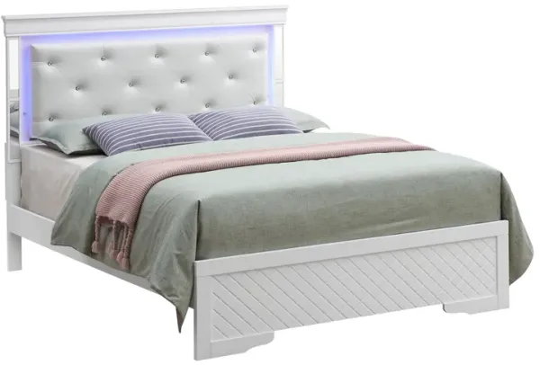 Verona King Bed w/ LED Lighting