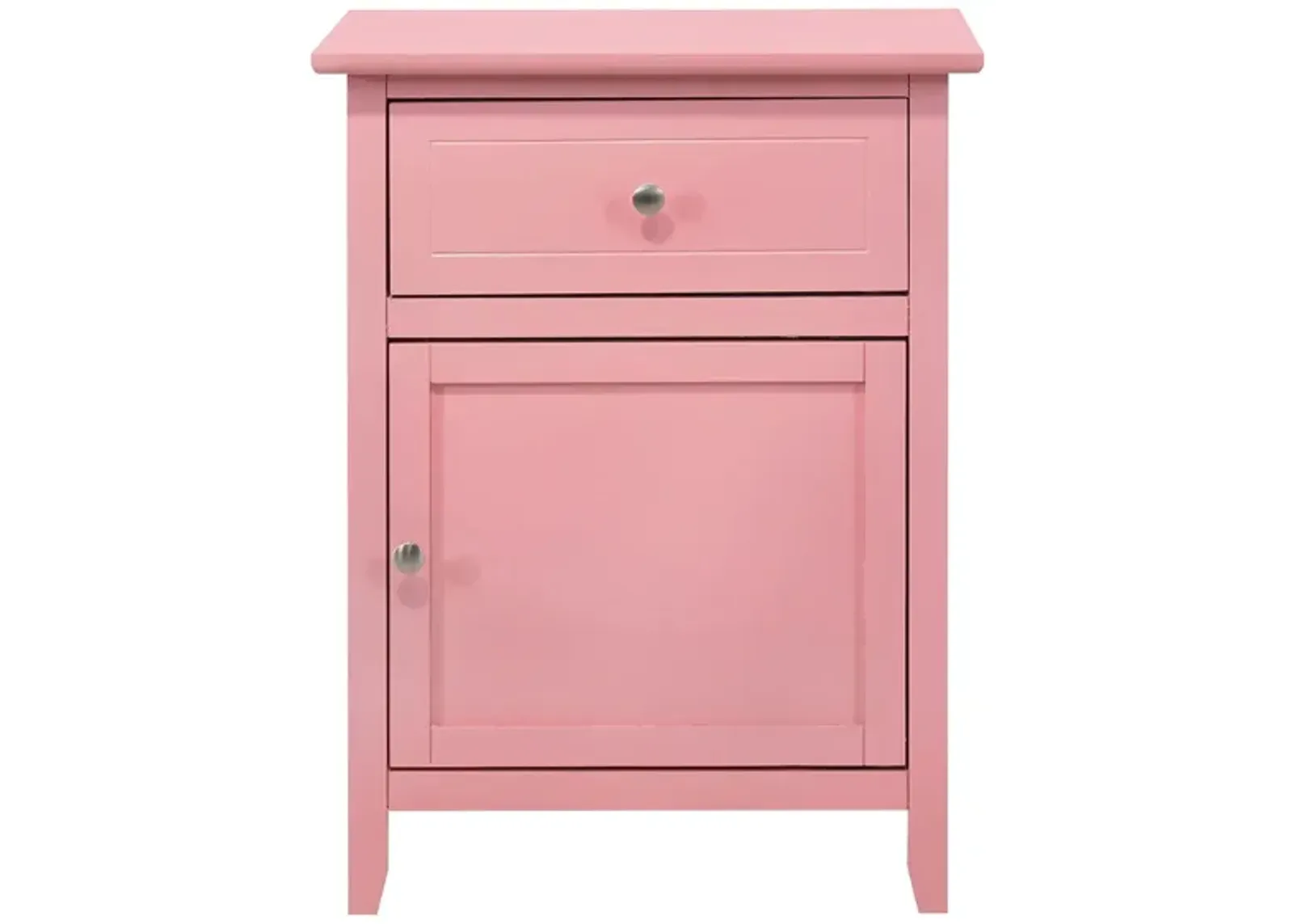 Izzy Bedroom Nightstand in Pink by Glory Furniture