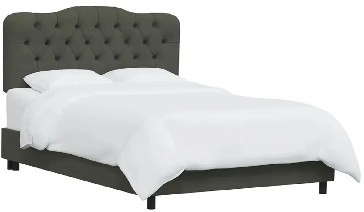 Argona Bed in Velvet Pewter by Skyline