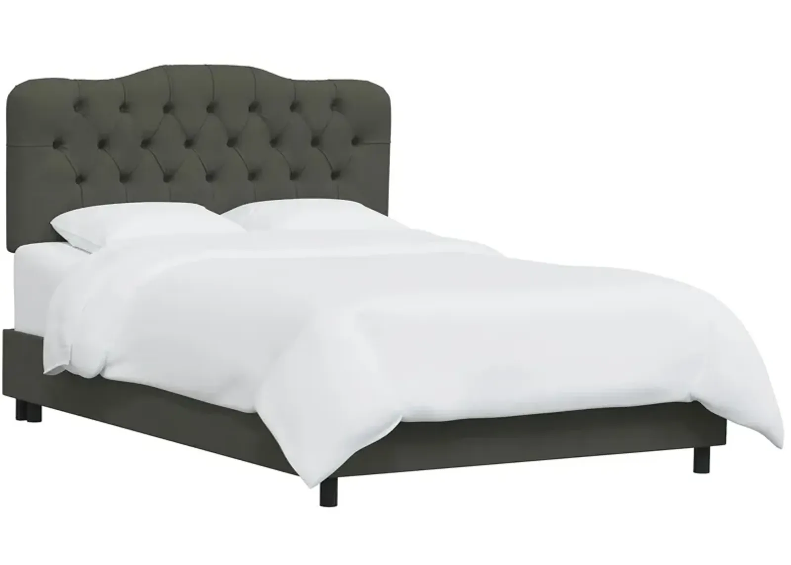 Argona Bed in Velvet Pewter by Skyline