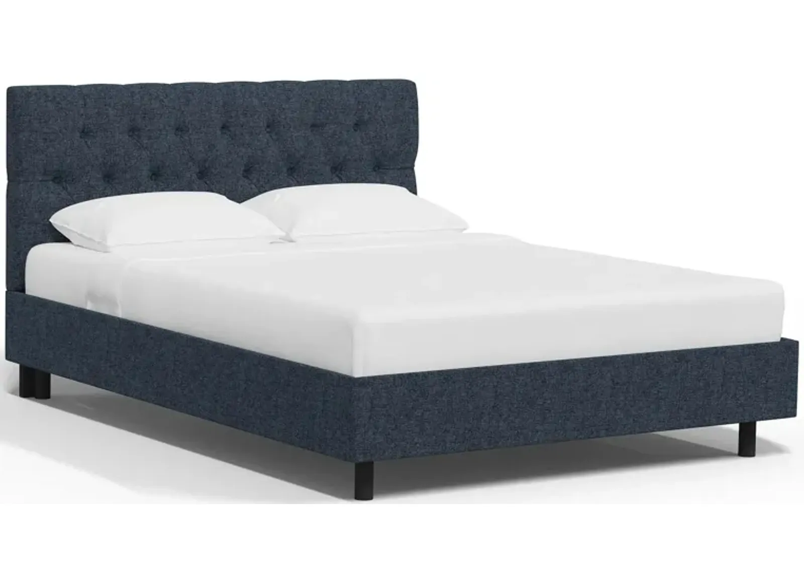 Blanchard Platform Bed in Zuma Navy by Skyline