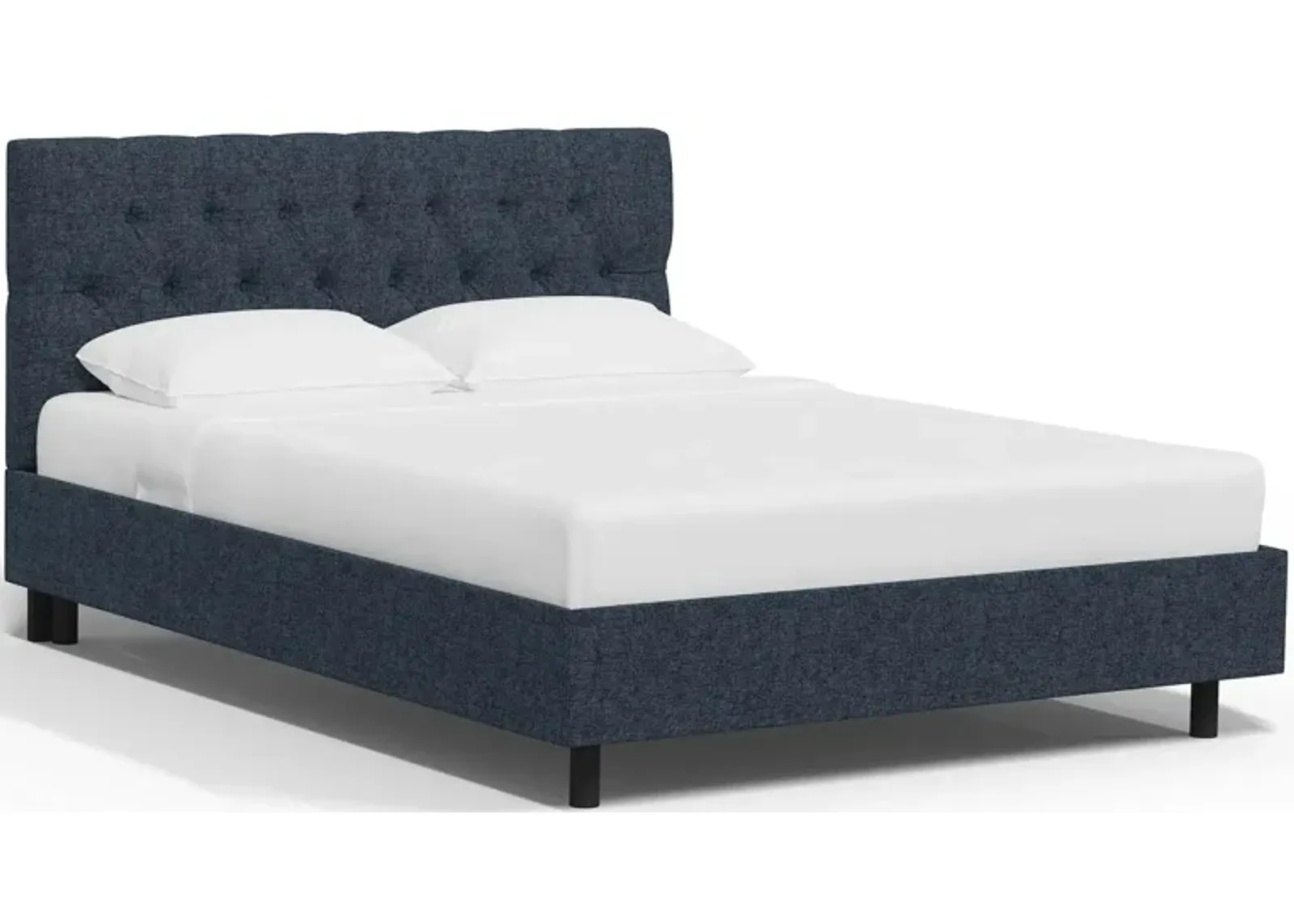 Blanchard Platform Bed in Zuma Navy by Skyline