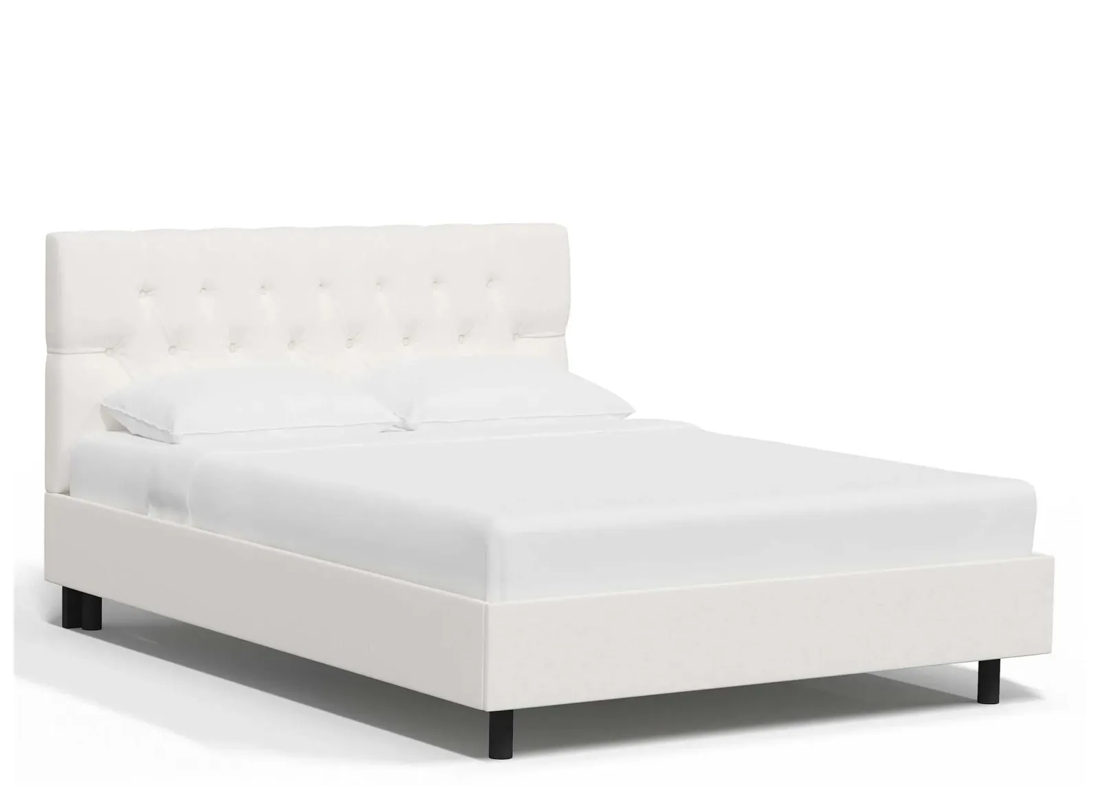 Blanchard Platform Bed in Zuma White by Skyline