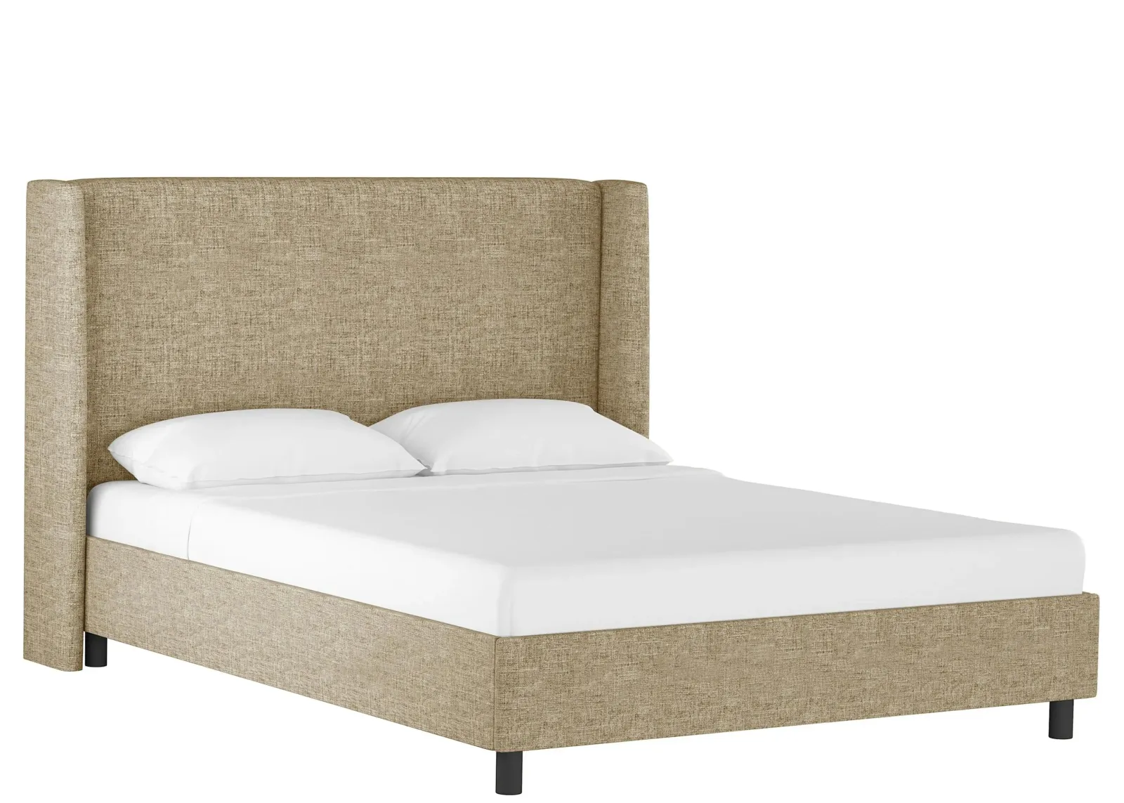 Ellison Platform Bed in Zuma Linen by Skyline