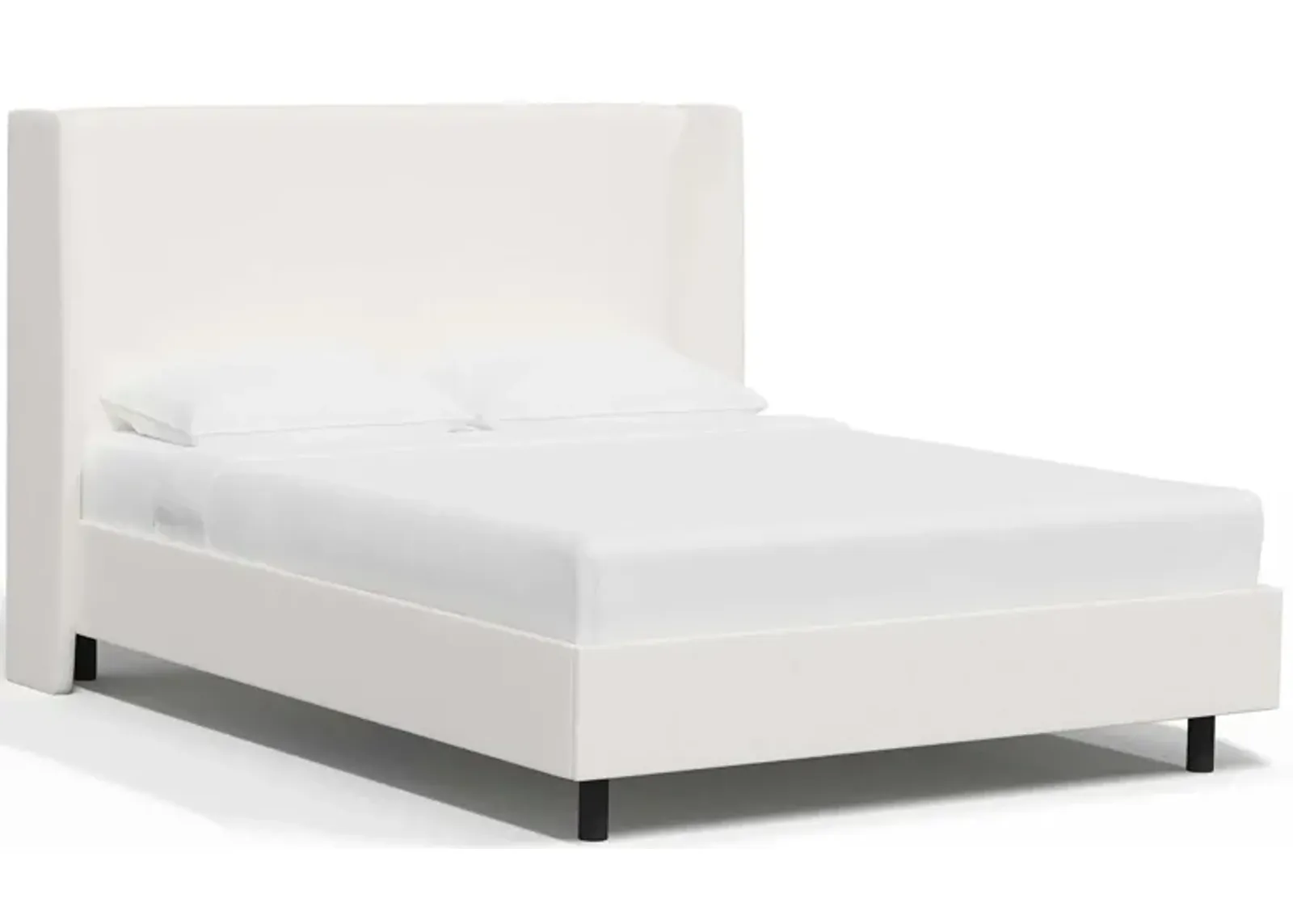 Ellison Platform Bed in Zuma White by Skyline