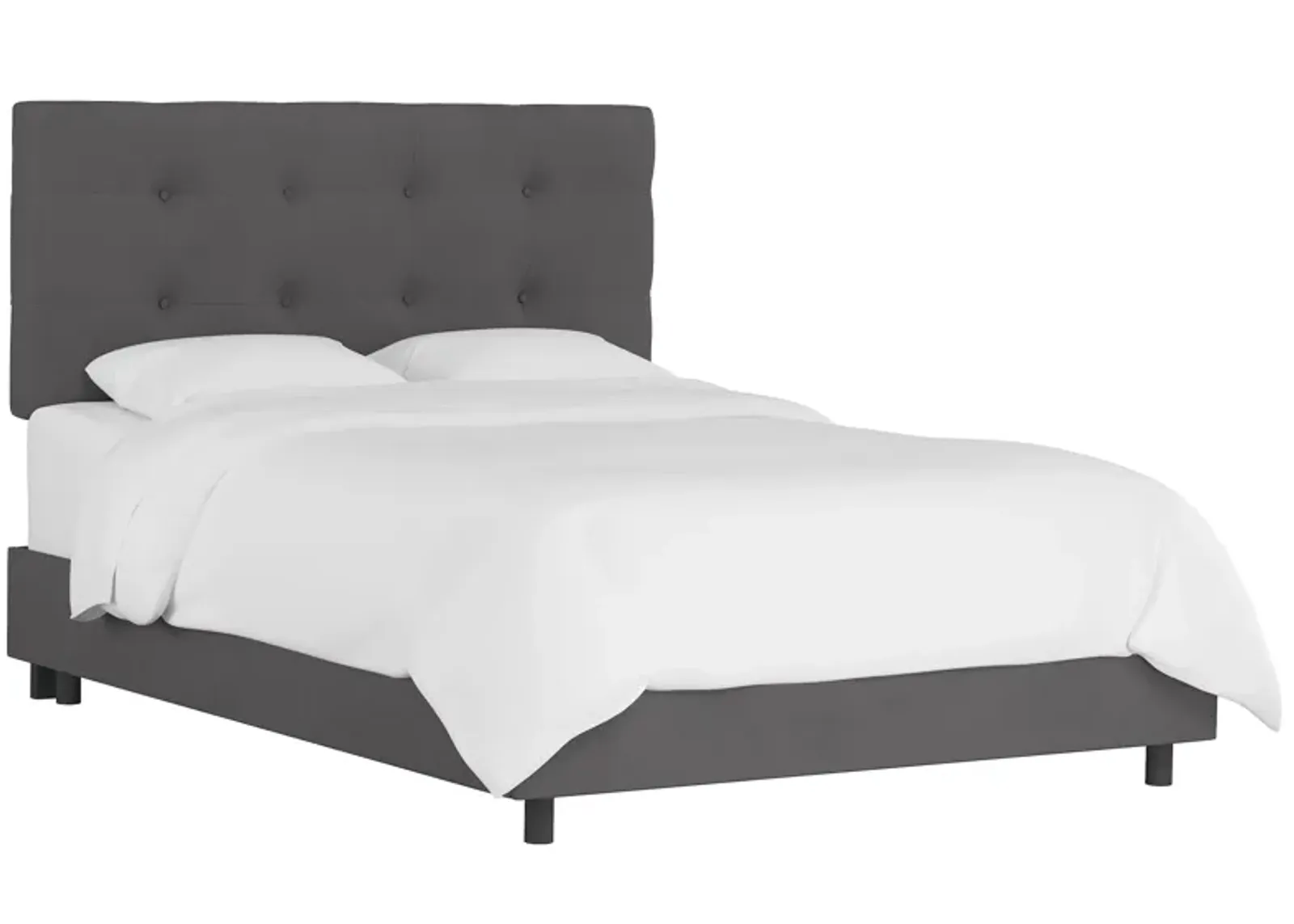 Nathan Bed in Premier Charcoal by Skyline