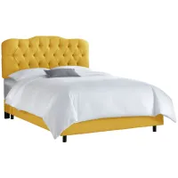 Argona Bed in Linen French Yellow by Skyline