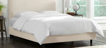 Valerie Bed in Linen Talc by Skyline