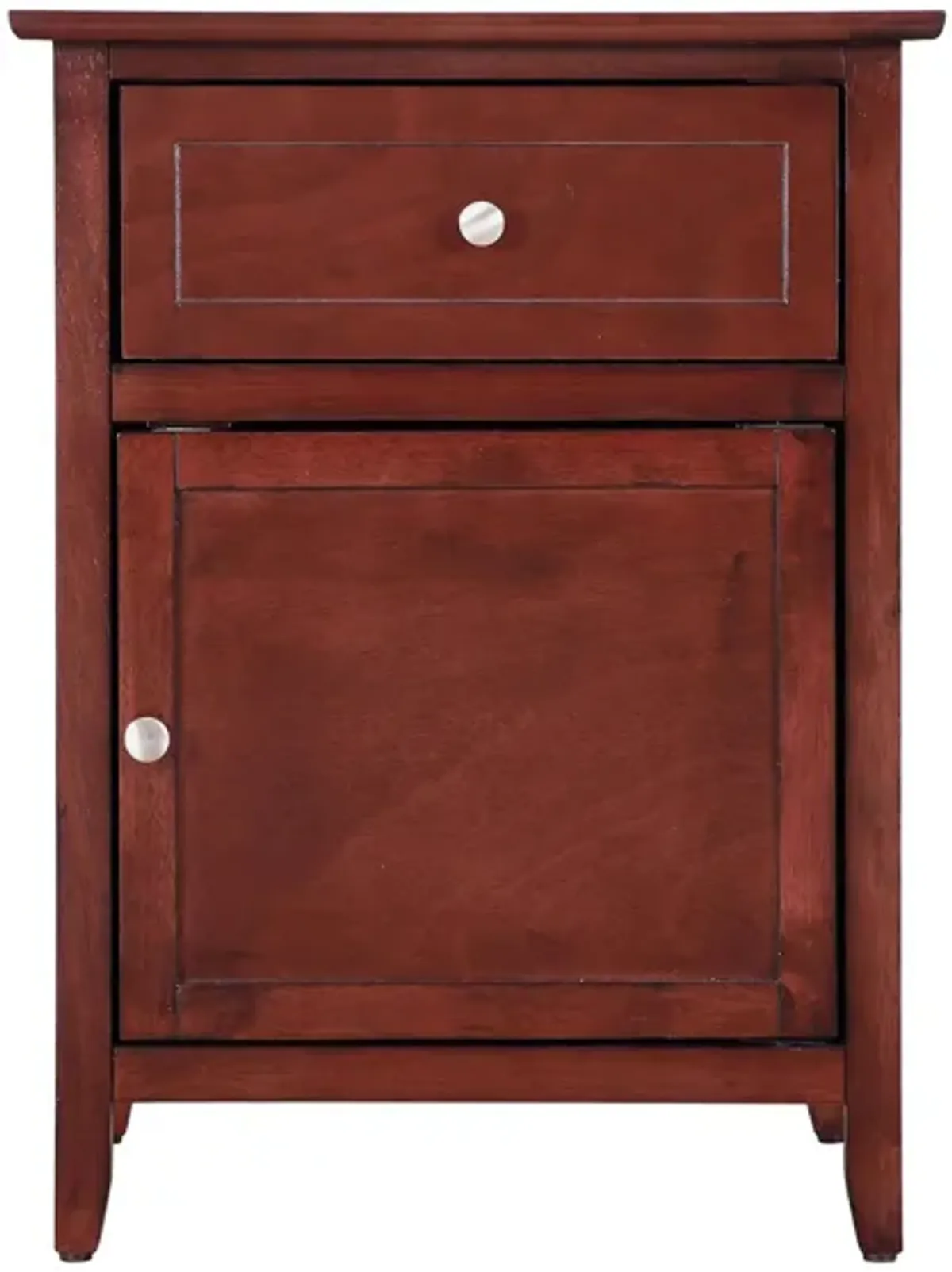 Izzy Bedroom Nightstand in Cherry by Glory Furniture